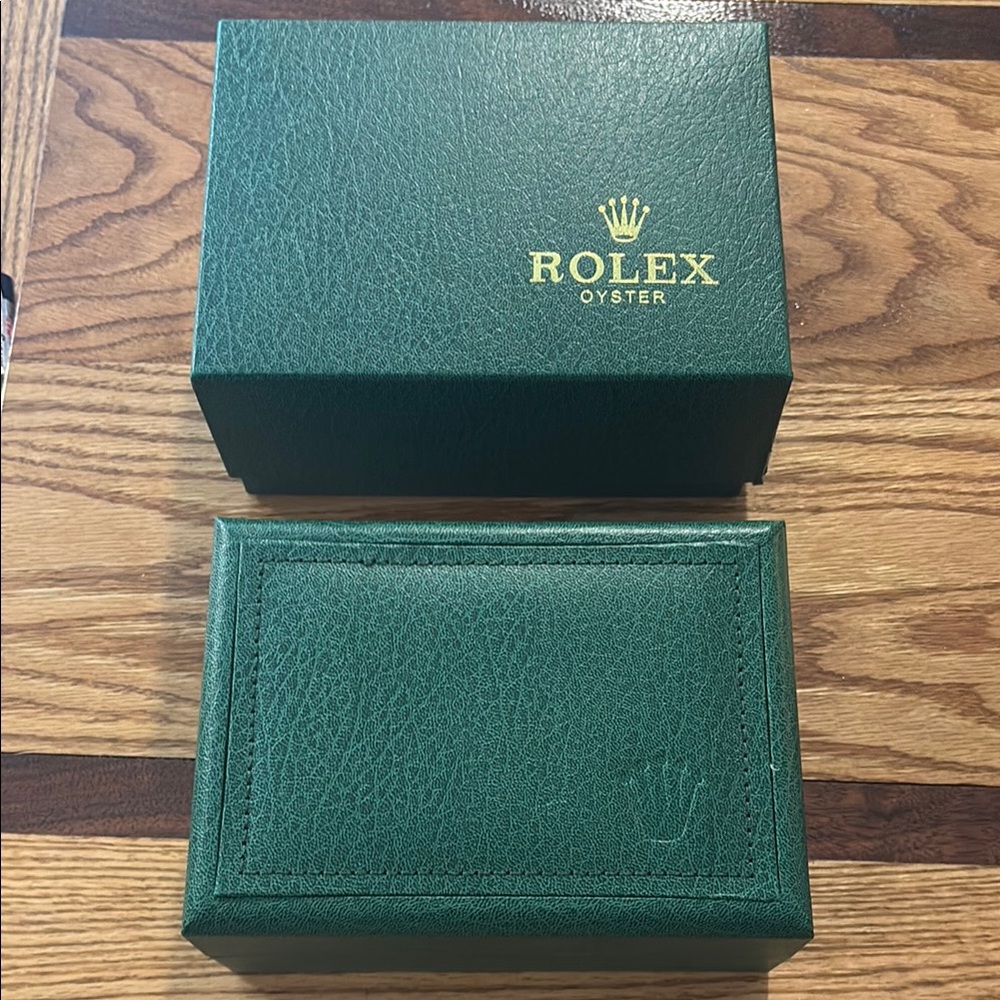 Rolex Green Luxury Watch Box